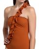 Ulla Johnson Women's Capri Ruffled One-Shoulder One-Piece Swimsuit - 5