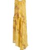 Ulla Johnson Women's Caprice Asymmetric Printed Silk Midi-Dress - 8
