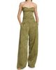 Ulla Johnson Women's Carine Textured Satin High-Rise Pants - 2