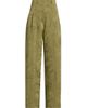 Ulla Johnson Women's Carine Textured Satin High-Rise Pants - 8