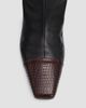 Ulla Johnson Women's Carlyle Lizard-Embossed Leather Knee-High Boots - 6