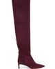 Ulla Johnson Women's Carolina Slouchy 55MM Over-The-Knee Suede Boots - 1