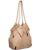 Ulla Johnson Women's Charlotte Large Woven Croc-Embossed Leather Shoulder Bag - 3