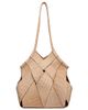 Ulla Johnson Women's Charlotte Large Woven Croc-Embossed Leather Shoulder Bag - 7