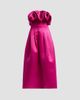 Ulla Johnson Women's Cosima Strapless Satin Tea-Length Dress - 6