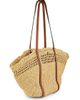 Ulla Johnson Women's Crocheted Raffia Basket Bag - 3