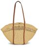 Ulla Johnson Women's Crocheted Raffia Basket Bag - 7