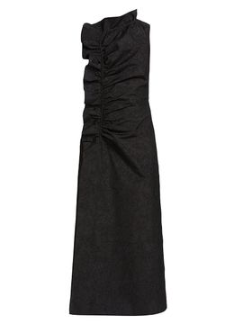 Ulla Johnson Women's Demetria Ruched Midi-Dress