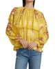 Ulla Johnson Women's Elissa Printed Silk Chiffon Cape Blouse - 3