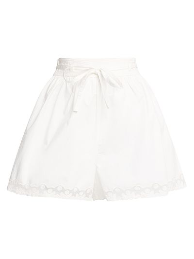 Ulla Johnson Women's Elowen Cotton Shorts