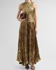 Ulla Johnson Women's Eugenia Ruched Pleated Gown - 2