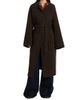 Ulla Johnson Women's Fernanda Wool-Blend Oversized Belted Coat - 3