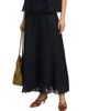 Ulla Johnson Women's Fleur Embroidered Linen Midi Skirt - 3