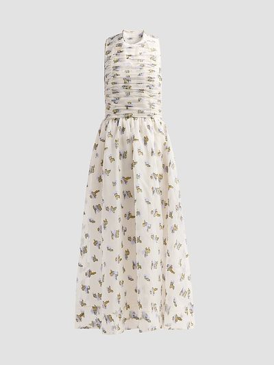 Ulla Johnson Women's Fleurine Organza Maxi Dress