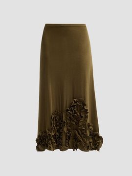 Ulla Johnson Women's Heloise Jersey Midi Skirt