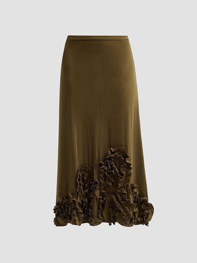 Ulla Johnson Women's Heloise Jersey Midi Skirt