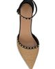 Ulla Johnson Women's Hera 50MM Raffia & Leather Pumps - 4