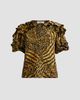 Ulla Johnson Women's Josephine Animal-Print Silk Top - 1