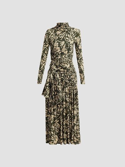 Ulla Johnson Women's Katy Draped Jersey Maxi Dress