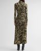 Ulla Johnson Women's Katy Draped Jersey Maxi Dress - 3