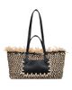 Ulla Johnson Women's Lali Small Raffia Tote Bag - 8