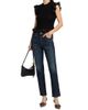 Ulla Johnson Women's Leila Metallic Rib-Knit Ruffle Top - 2