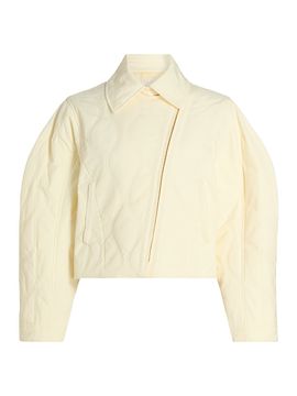 Ulla Johnson Women's Leonie Quilted Suede Jacket