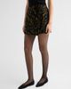 Ulla Johnson Women's Leyla Abstract Wool Mini Skirt - 4