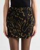 Ulla Johnson Women's Leyla Abstract Wool Mini Skirt - 5