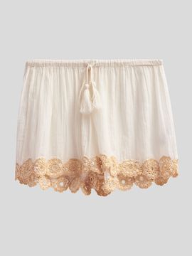 Ulla Johnson Women's Liya Cotton Cover-Up Shorts