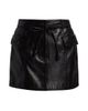 Ulla Johnson Women's Luna Leather Tie-Waist Miniskirt - 1