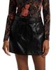 Ulla Johnson Women's Luna Leather Tie-Waist Miniskirt - 3