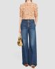Ulla Johnson Women's Mabel Floral Ruffle Silk Top - 2