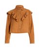 Ulla Johnson Women's Matilde Ruffle Suede Jacket - 1