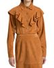Ulla Johnson Women's Matilde Ruffle Suede Jacket - 3