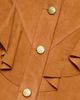 Ulla Johnson Women's Matilde Ruffle Suede Jacket - 7