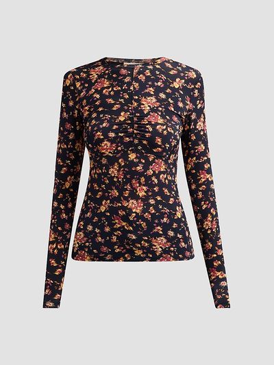 Ulla Johnson Women's Neri Long-Sleeve Jersey Top