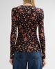 Ulla Johnson Women's Neri Long-Sleeve Jersey Top - 3