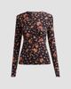Ulla Johnson Women's Neri Long-Sleeve Jersey Top - 6