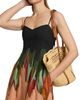 Ulla Johnson Women's Nova Splatter-Paint A-Line Midi-Dress - 6