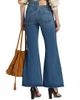 Ulla Johnson Women's Odelia Faded Flare Jeans - 5