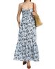 Ulla Johnson Women's Olina Printed Cotton A-Line Maxi Skirt - 2