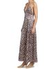Ulla Johnson Women's Oriana Zebra-Print Satin A-Line Maxi Dress - 4