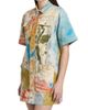 Ulla Johnson Women's Painters Printed Cotton Shirtdress - 4