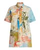 Ulla Johnson Women's Painters Printed Cotton Shirtdress - 8