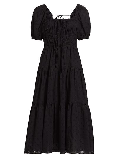 Ulla Johnson Women's Palma Clip Dot Midi-Dress