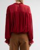 Ulla Johnson Women's Pearl Gathered Silk Blouse - 3