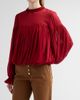 Ulla Johnson Women's Pearl Gathered Silk Blouse - 4