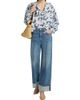 Ulla Johnson Women's Siena Snakeskin-Printed Cotton-Blend Top - 2
