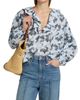 Ulla Johnson Women's Siena Snakeskin-Printed Cotton-Blend Top - 3